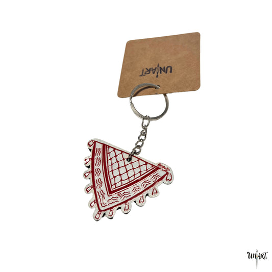 Keffiyeh Hatta Keychain