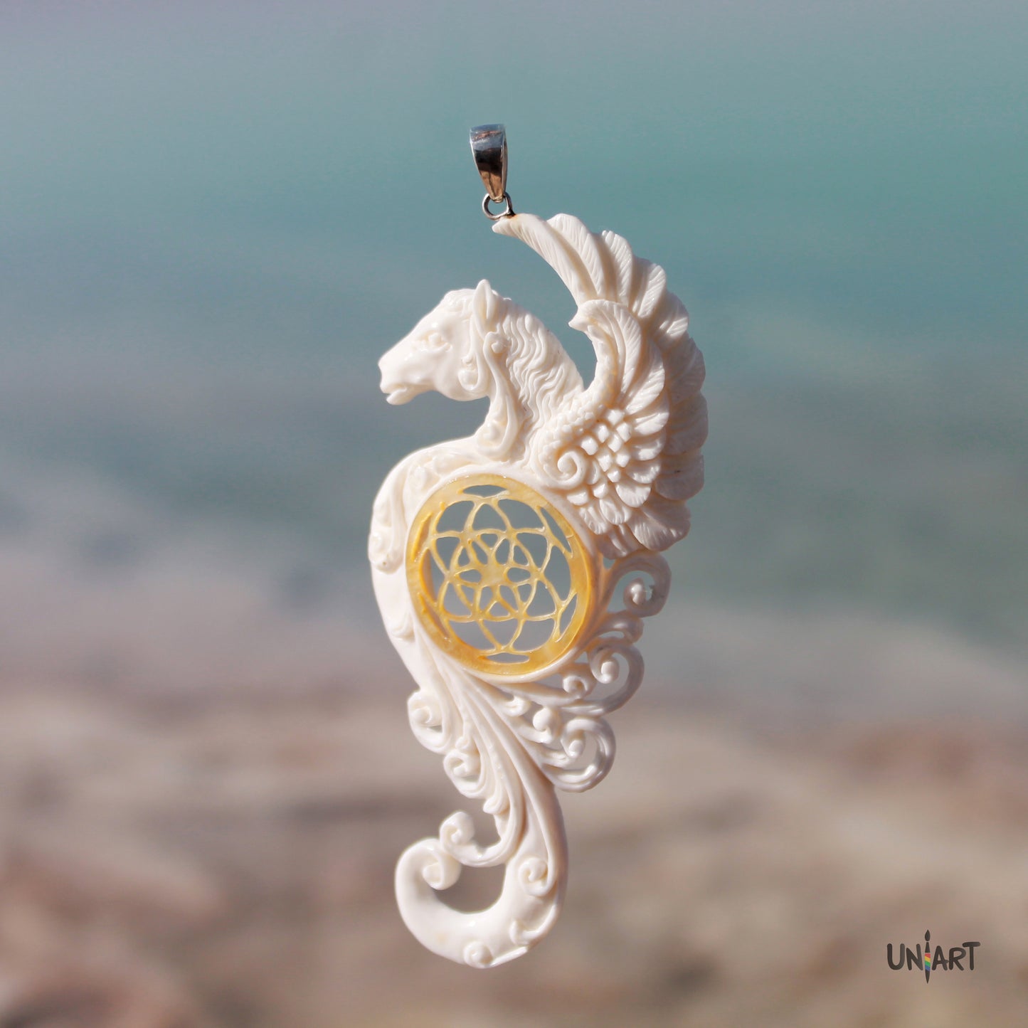 Pegasus "Seed of Life" Necklace