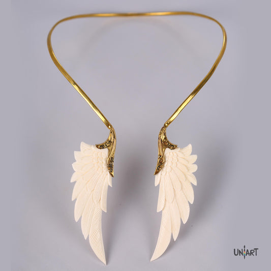 White Wings Necklace