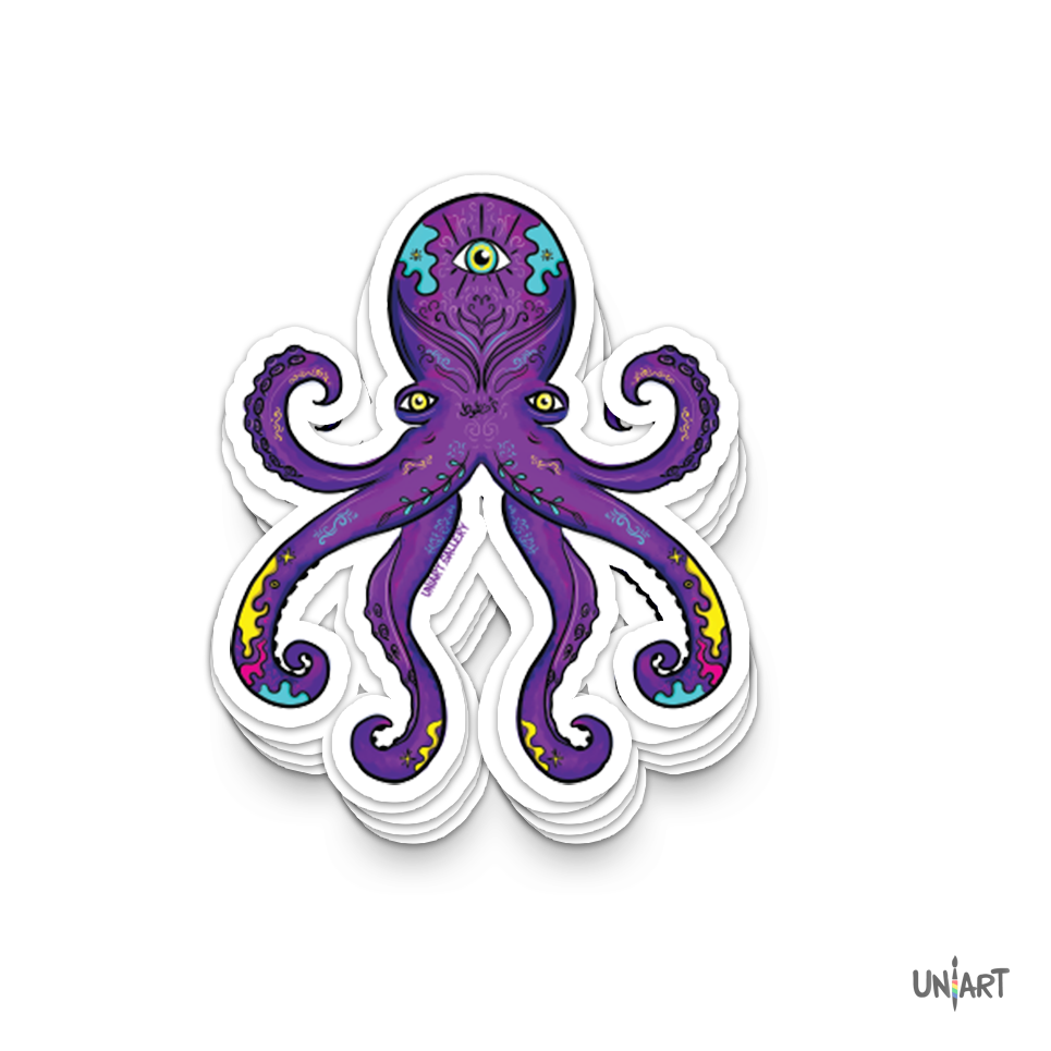 Octopus sticker