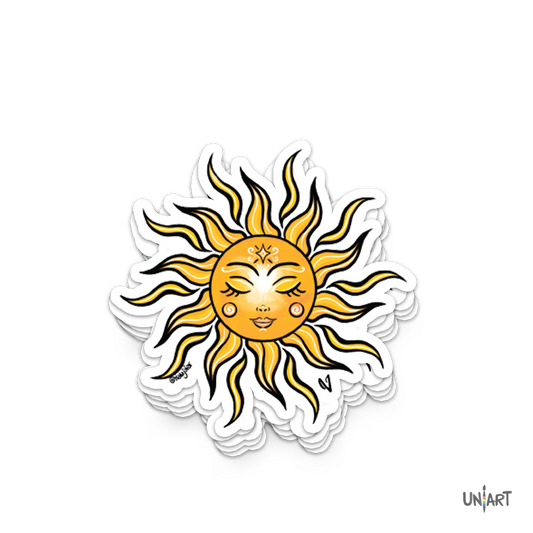 Sun sticker